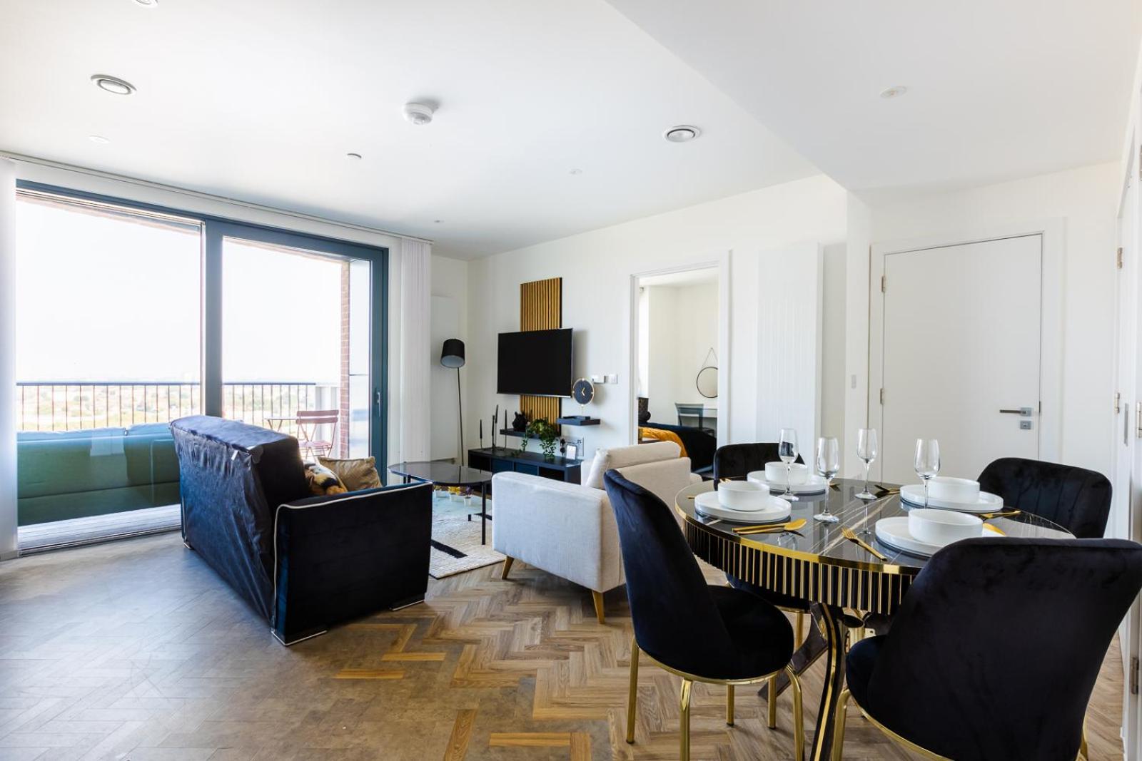 Luxury Apt Near Canary Wharf With Stunning Views Londra Dış mekan fotoğraf